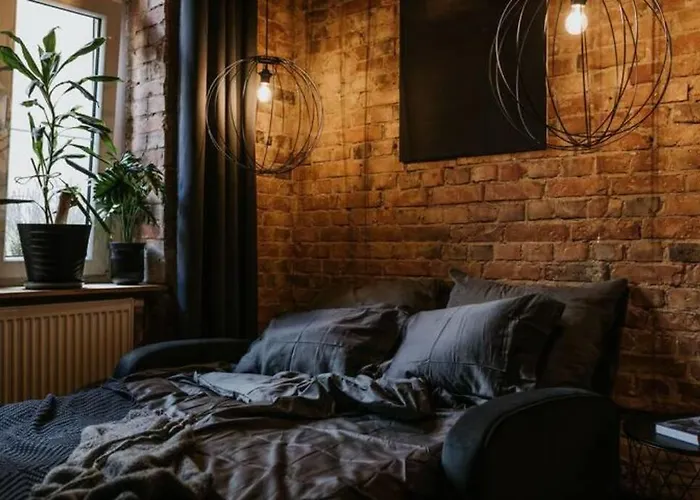 Mikro Czarne Studio Vintage Appartement